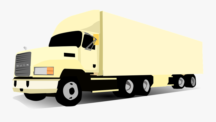 Cargo Truck Images - 18 Wheeler Clip Art Png, Transparent Clipart
