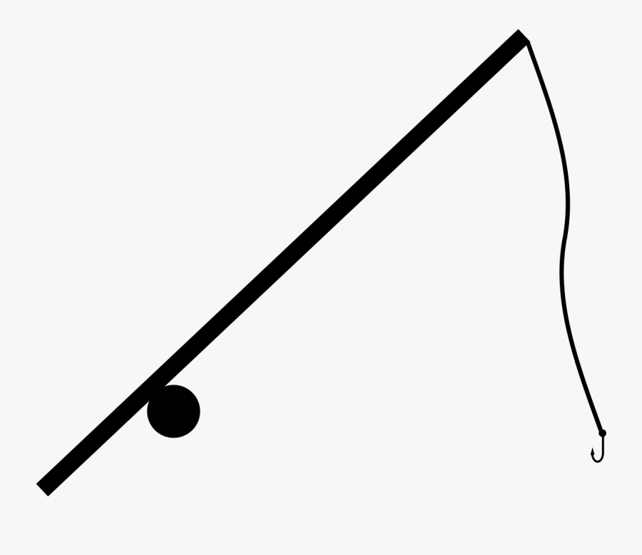 Fishing Rods Fish Hook Clip Art - Fishing Rod Png Logo, Transparent Clipart