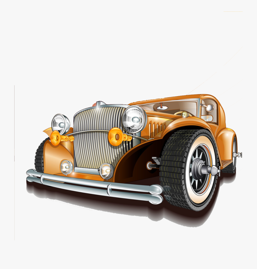 Transparent Mechanic Shop Clipart - Vintage Car Service Posters, Transparent Clipart