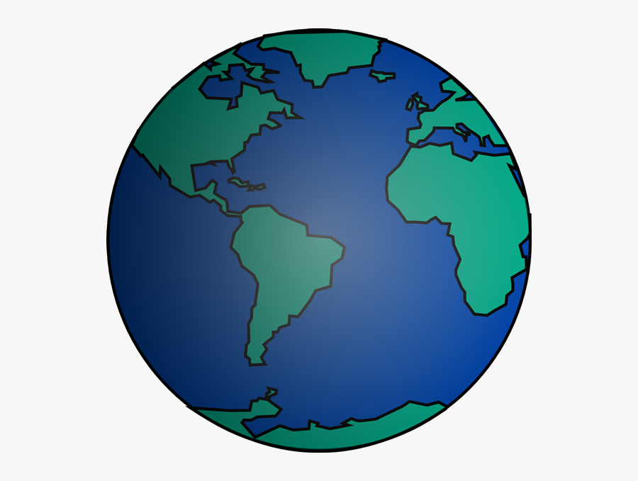 Free To Use Public Domain Earth Clip Art - Dibuja El Globo Terráqueo, Transparent Clipart