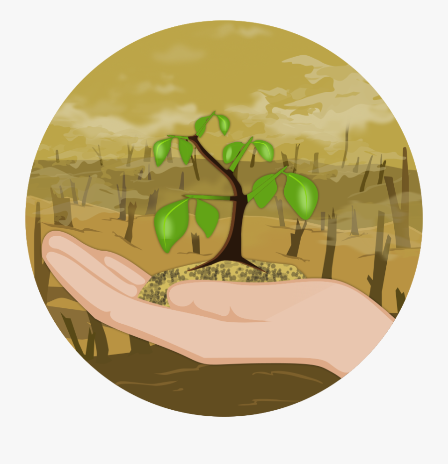 Art,green,tree - Deforestation Clipart Png, Transparent Clipart