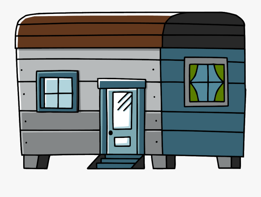 Mobile Home Clipart , Png Download - Cartoon, Transparent Clipart