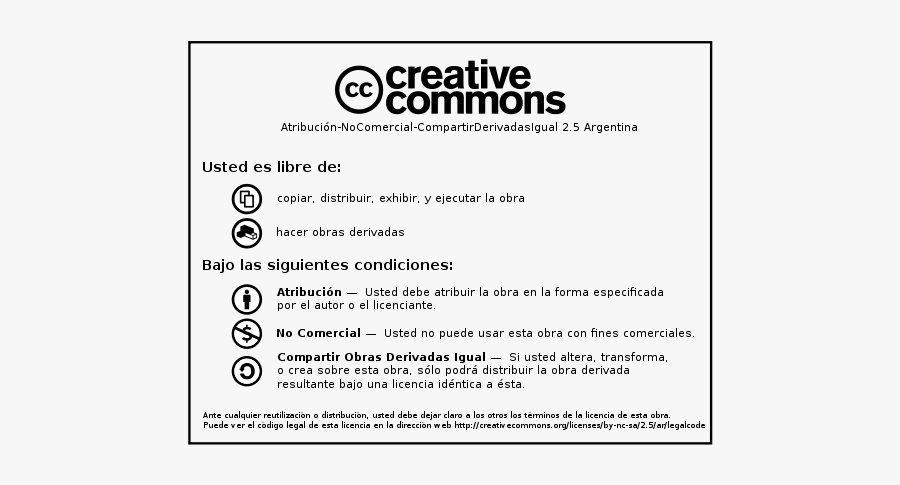 Creative Commons By Nc Sa Printable Version - Creative Commons, Transparent Clipart