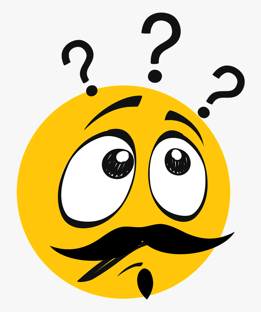 Emoji Face Clipart Creative Commons - Questions Emoji, Transparent Clipart