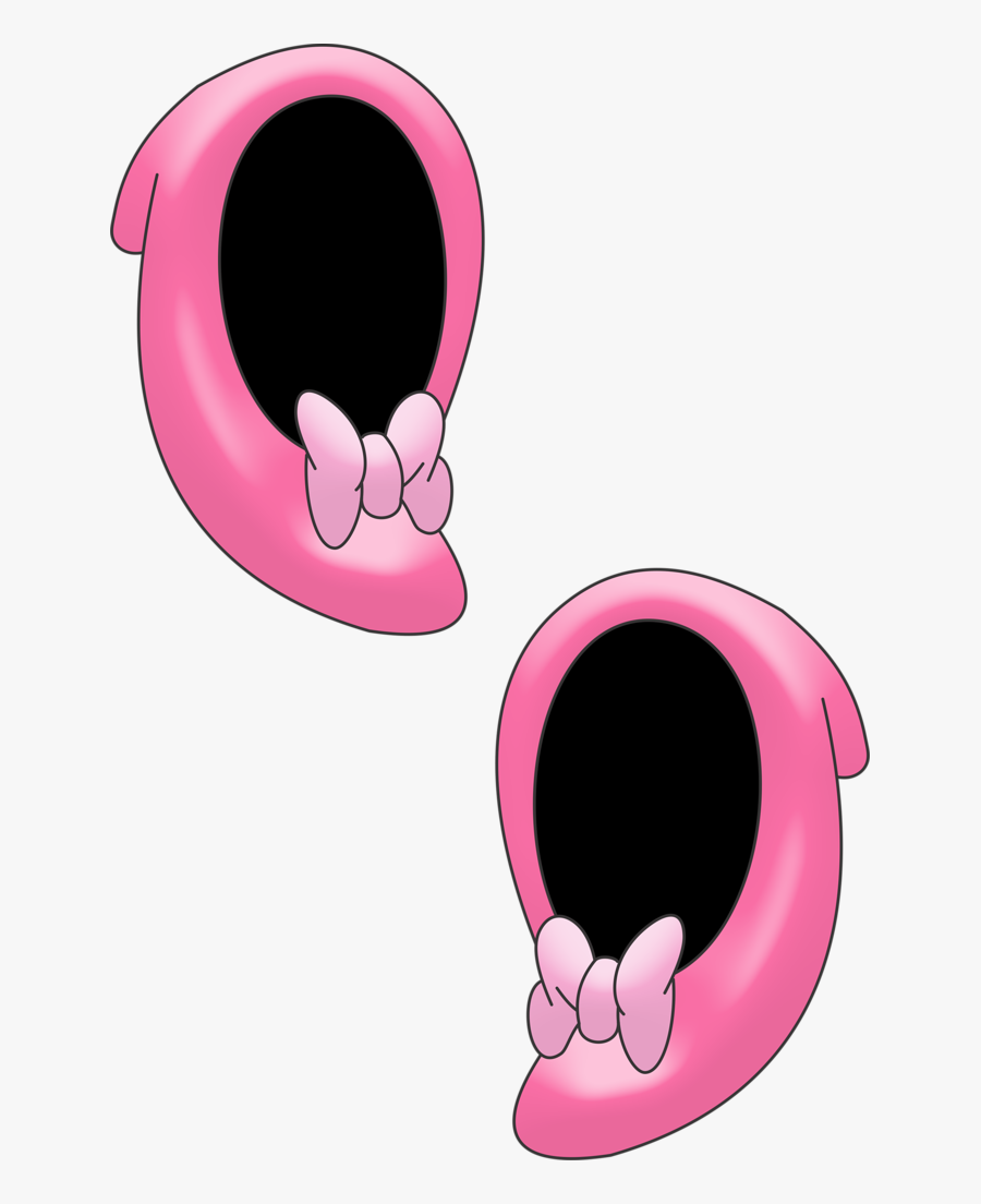 Zapatos Minnie4 - - Minnie Mouse Shoes Clipart, Transparent Clipart