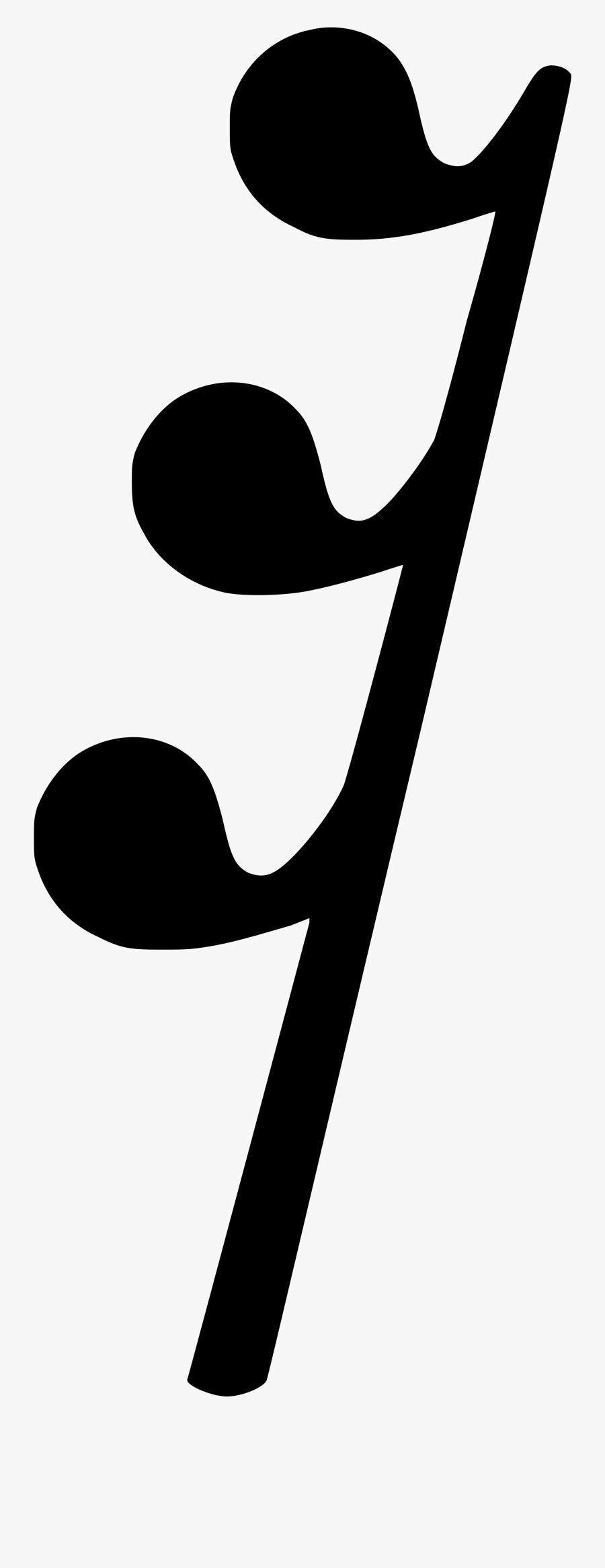 Commons Clipart Personal Value - Thirty Second Note Rest, Transparent Clipart