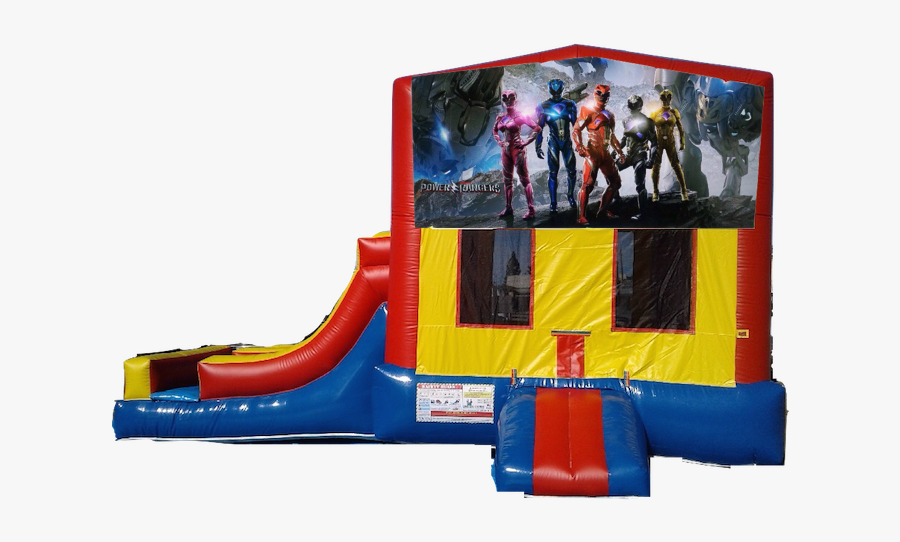 2 Lanes Side Slide Jumper Power Rangers $180/day - Portable Network Graphics, Transparent Clipart