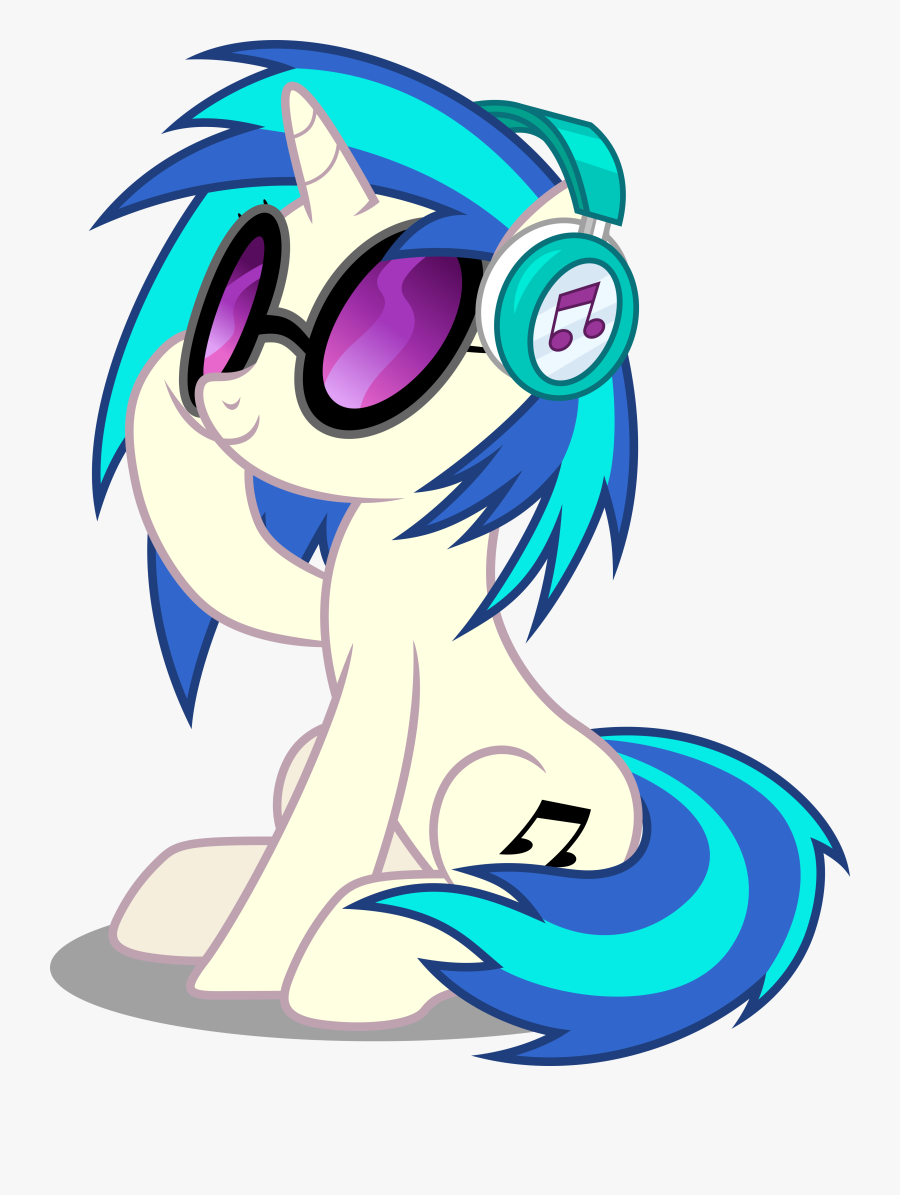 Minor - Vinyl Scratch Mlp, Transparent Clipart