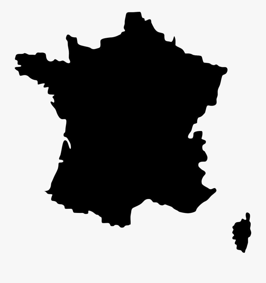 France Map Clipart, Transparent Clipart