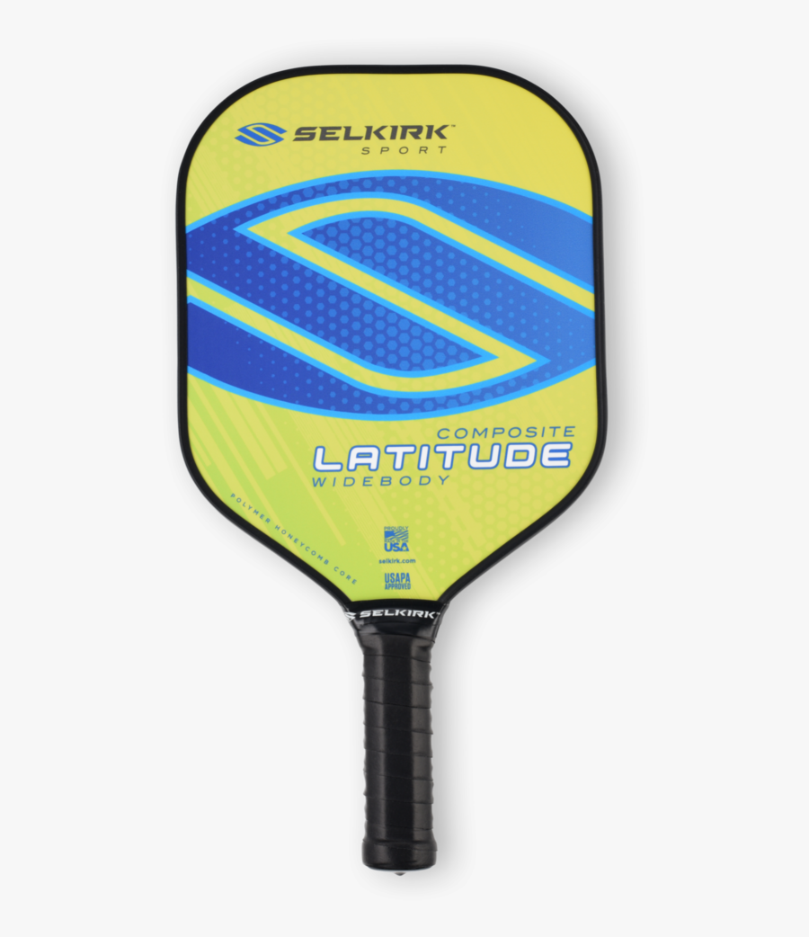Paddle Latitude Widebody Composite - Selkirk Sport Latitude Composite Pickleball Paddle, Transparent Clipart