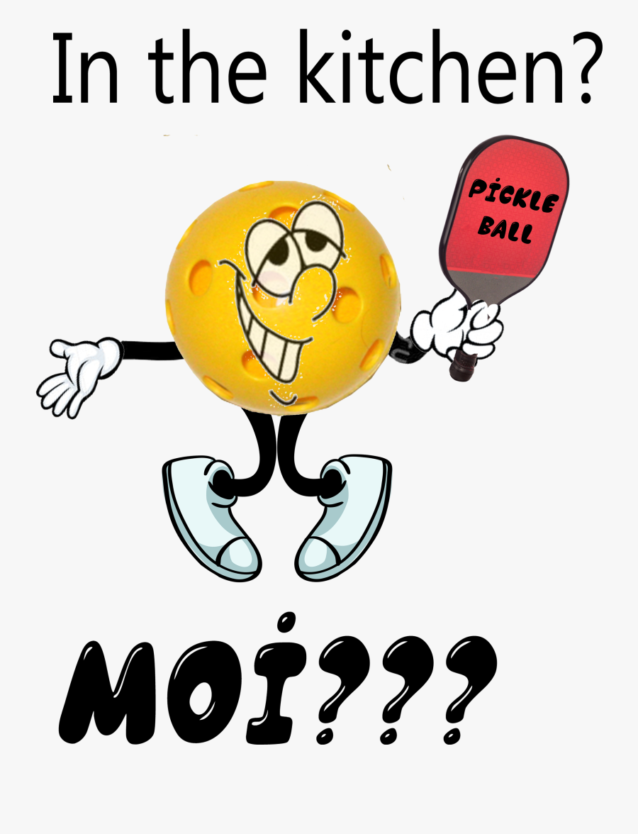 Hot Pickleball Players, Transparent Clipart