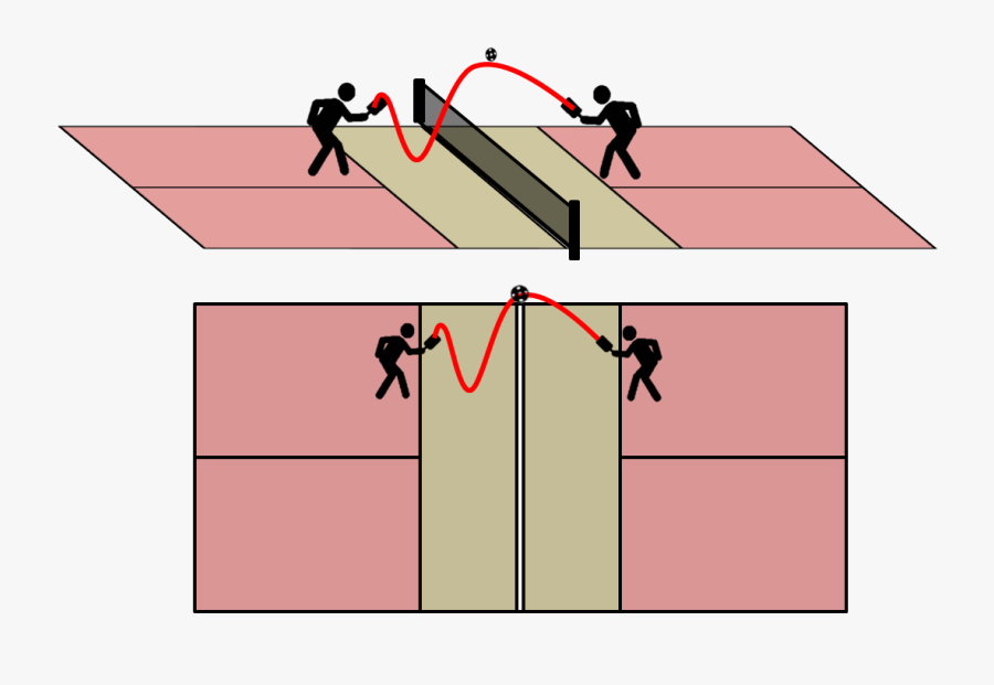 Clipart Ball Pickleball - Ping Pong, Transparent Clipart