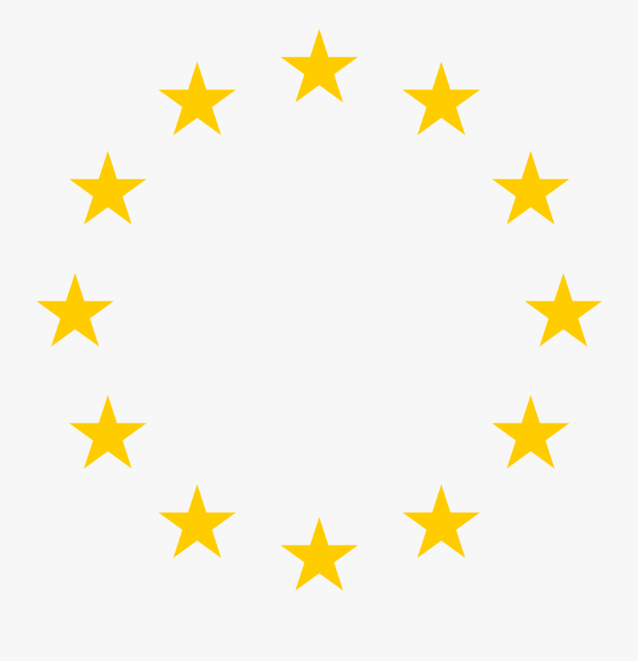 European Cliparts - European Union Stars, Transparent Clipart