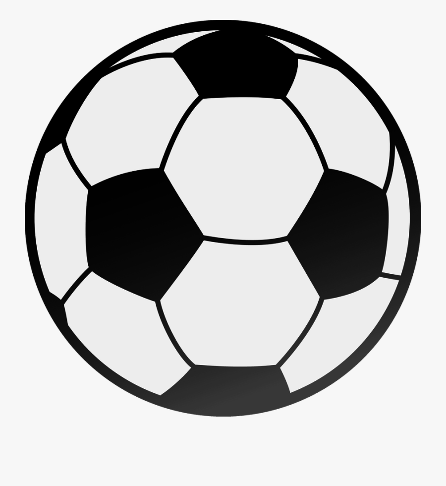 Football Outline Ball Clipart - Vector Soccer Ball Png, Transparent Clipart