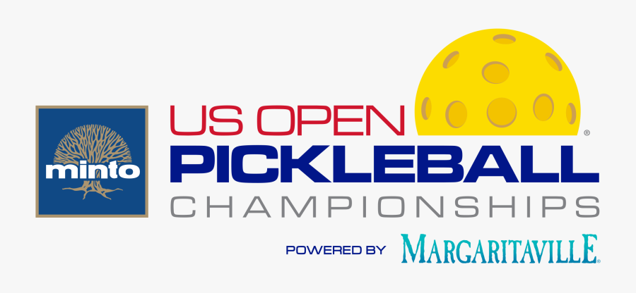 Us Open Pickleball Logo, Transparent Clipart