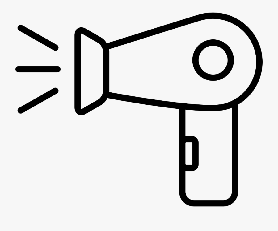 Hair Dryer Comments - Hair Dryer, Transparent Clipart