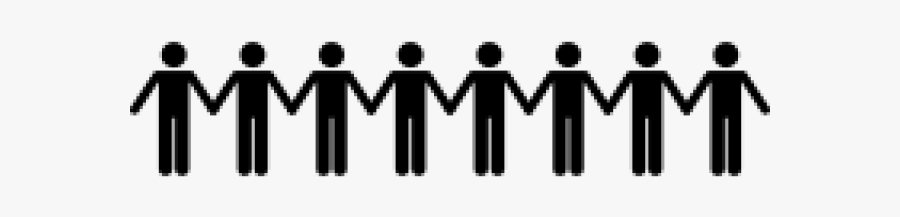 People Holding Hands, Transparent Clipart