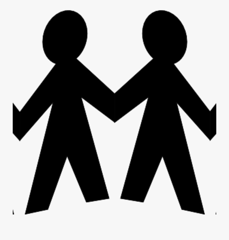 Stick Clipart Group - Stick Figure Clip Art Family, Transparent Clipart