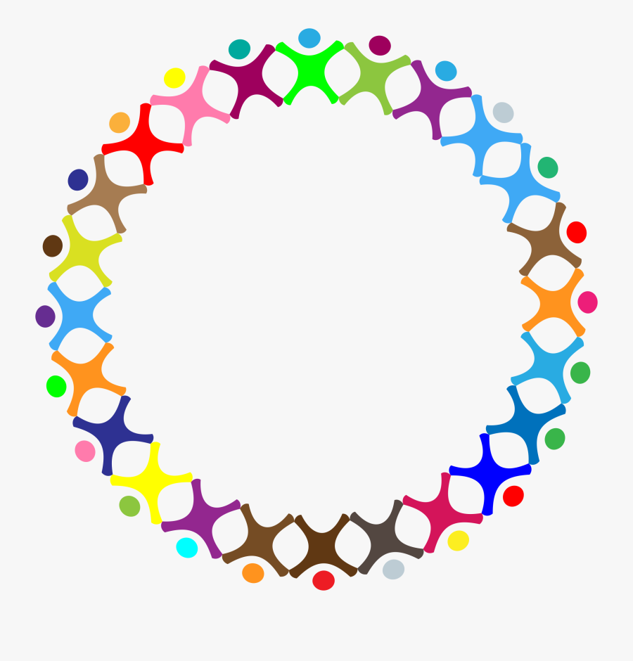 Clipart People Circle - People In A Circle Png, Transparent Clipart