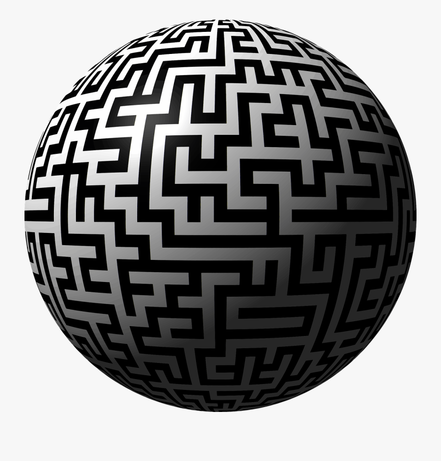 Esfera Laberinto, Transparent Clipart