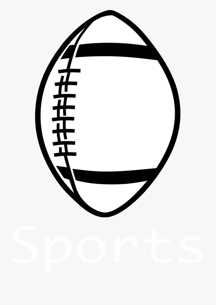 Transparent Football Silhouette Png, Transparent Clipart