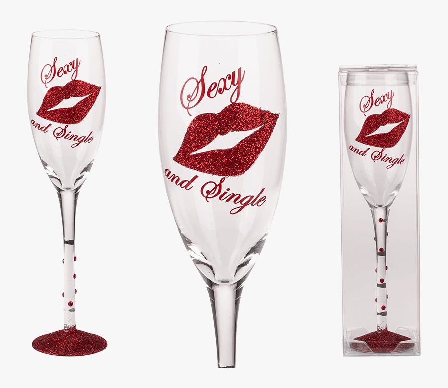 Champagne Glass Clipart Glitter - Wine Glass, Transparent Clipart