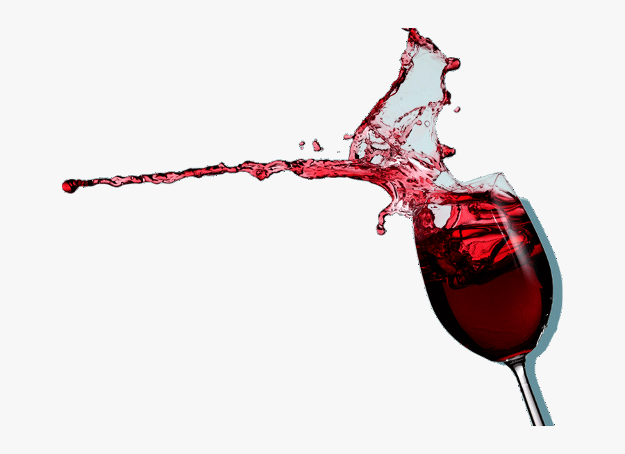 Red Stemware,wine Art,tableware - Transparent Background Wine Png, Transparent Clipart