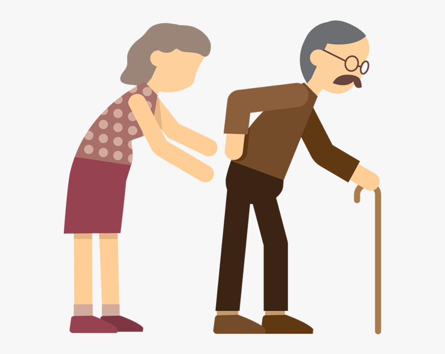 People Clipart Middle Aged Man - Cartoon People Walking Png, Transparent Clipart