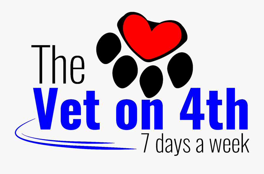 Logo Design By Higher Grace For The Vet On 4th - Heart, Transparent Clipart