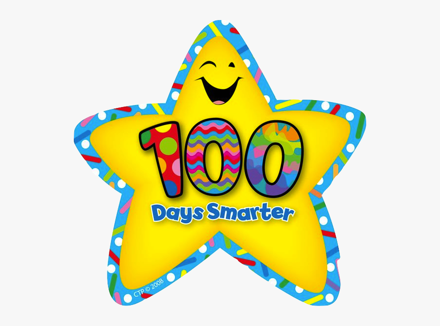 100th Day Of School, Transparent Clipart