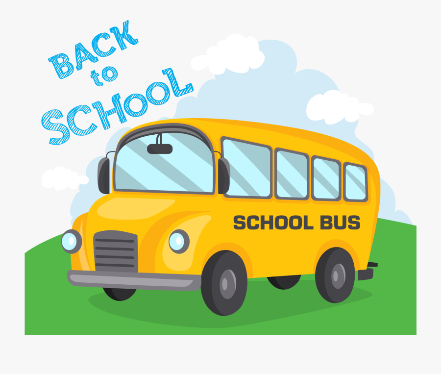 School Bus Yellow Cartoon - Clipart School Bus Cartoon Drawing, Transparent Clipart