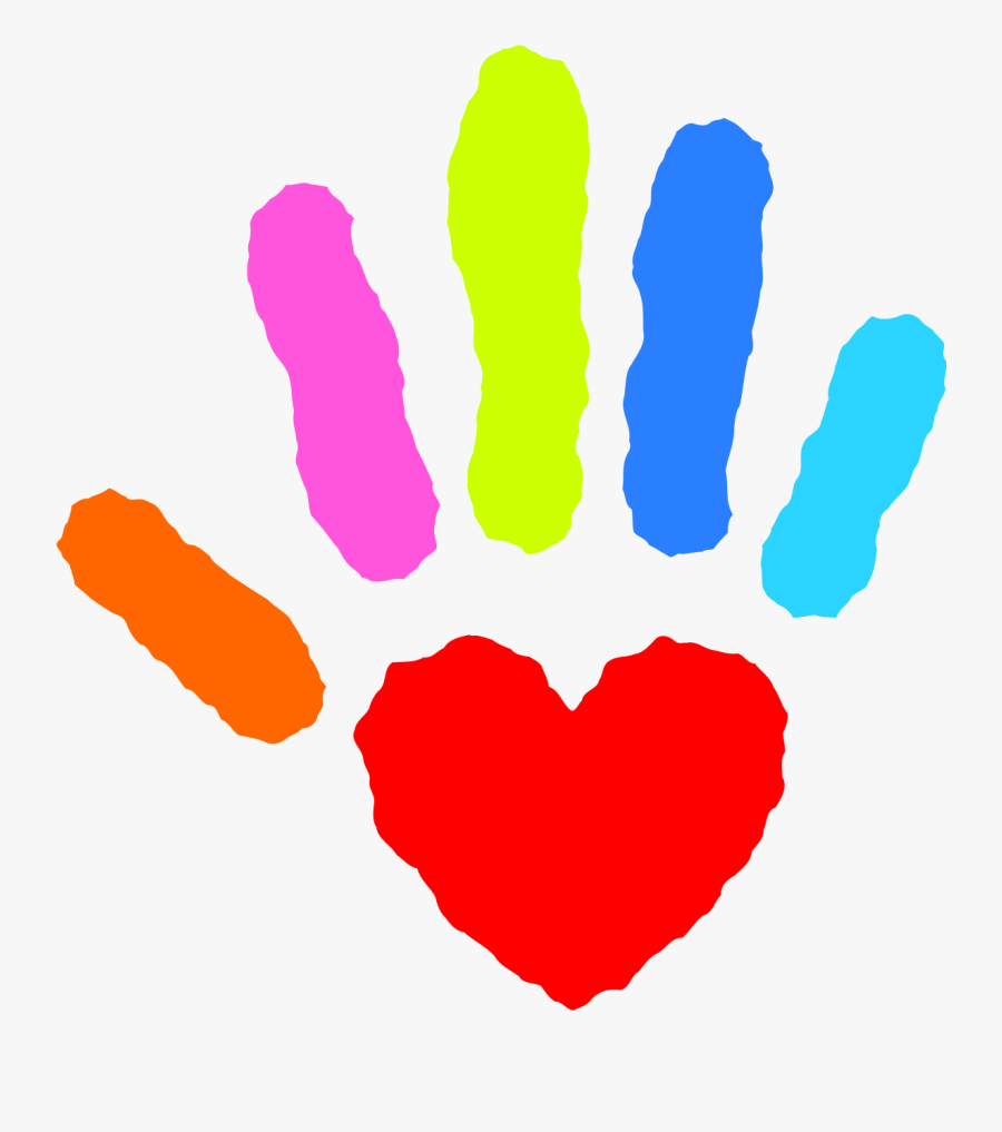 Heart Hand Nevit Fractalized - Hands With Hearts Clipart, Transparent Clipart