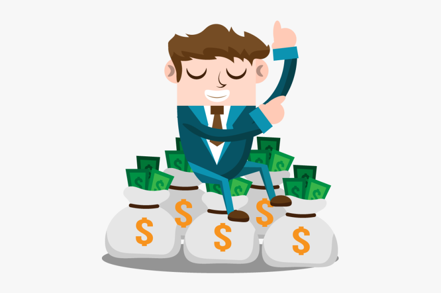 Business Man With Money, Business, People, Man Png - People With Money Png, Transparent Clipart