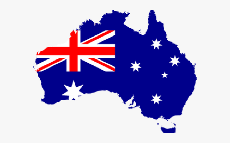 Australia Clipart Continent - Australia Flag Country Png, Transparent Clipart