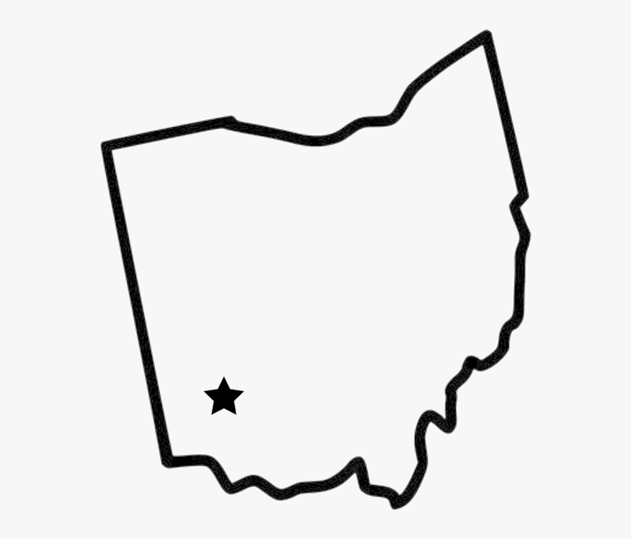 Ohio Outline Transparent - Ohio Clipart, Transparent Clipart