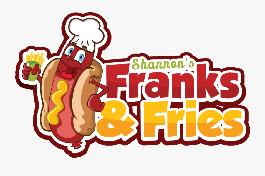 Shannon"s Franks And Fries Cincinnati, Ohio Hot Dog - Cartoon, Transparent Clipart