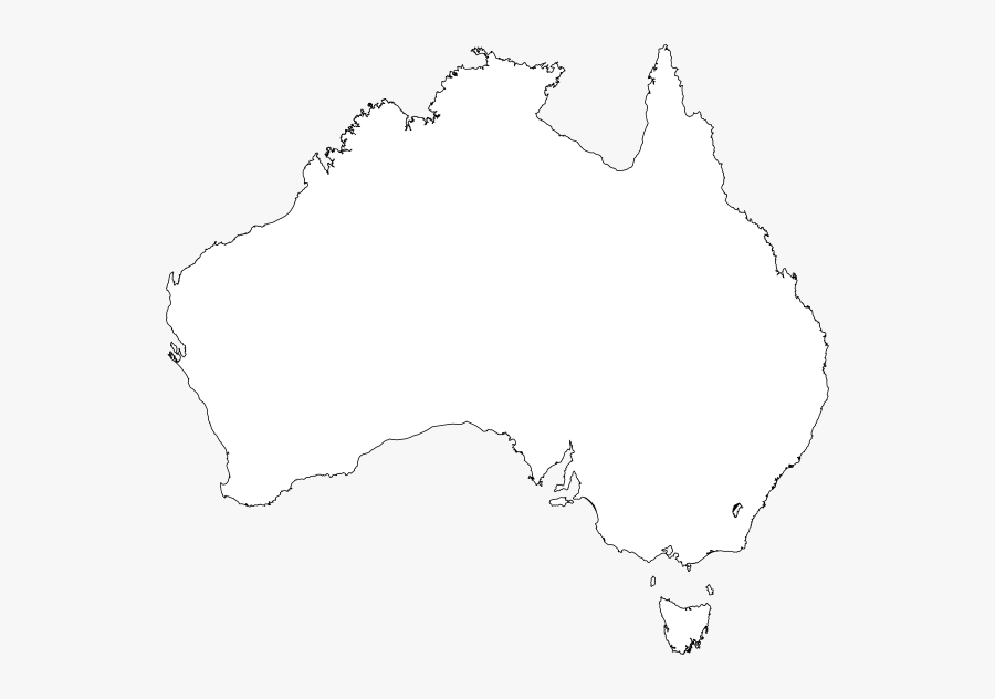 Australia 6 Svg Clip Arts - Macdonnell Range On Map, Transparent Clipart