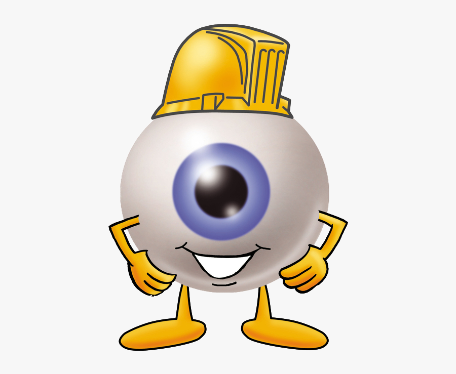 Eye Protection Cartoon, Transparent Clipart
