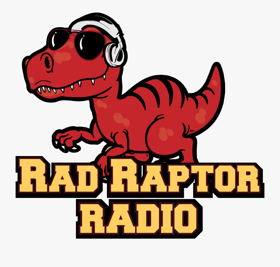 Radio Clipart Comic - Raptor Radio Cartoon, Transparent Clipart