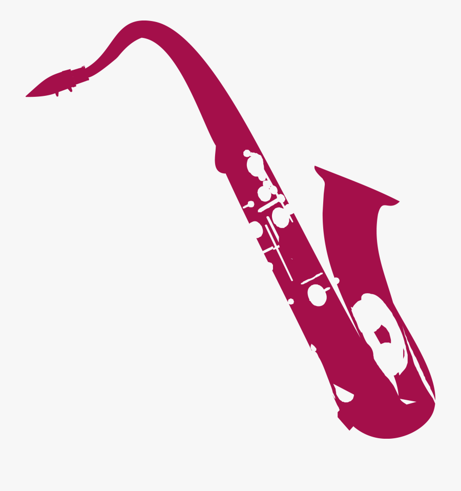 Clipart Waves Radio - Saxofon Silueta Png, Transparent Clipart