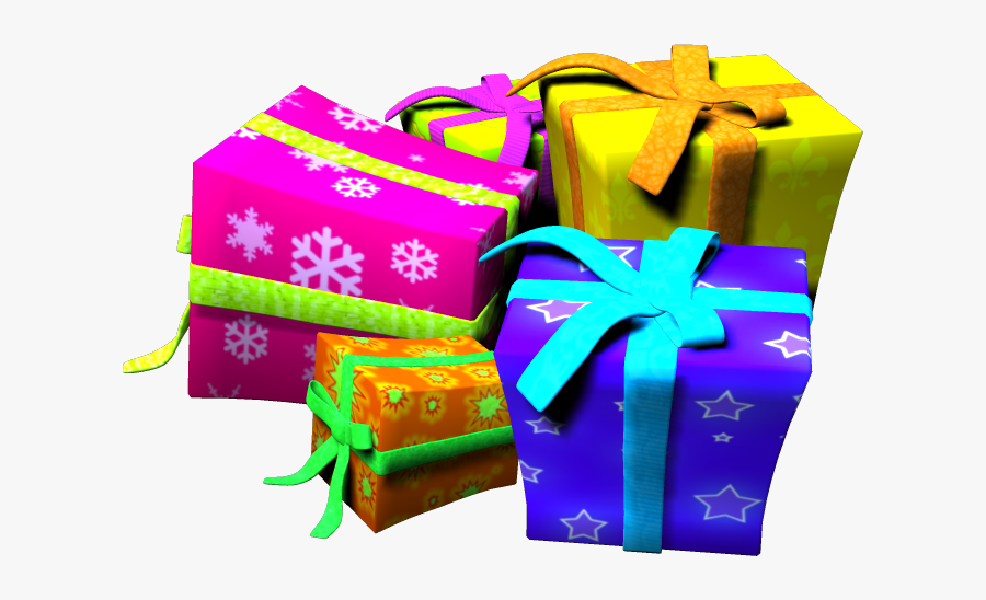 Transparent Birthday Balloons Clipart No Background - Birthday Present Transparent Background, Transparent Clipart