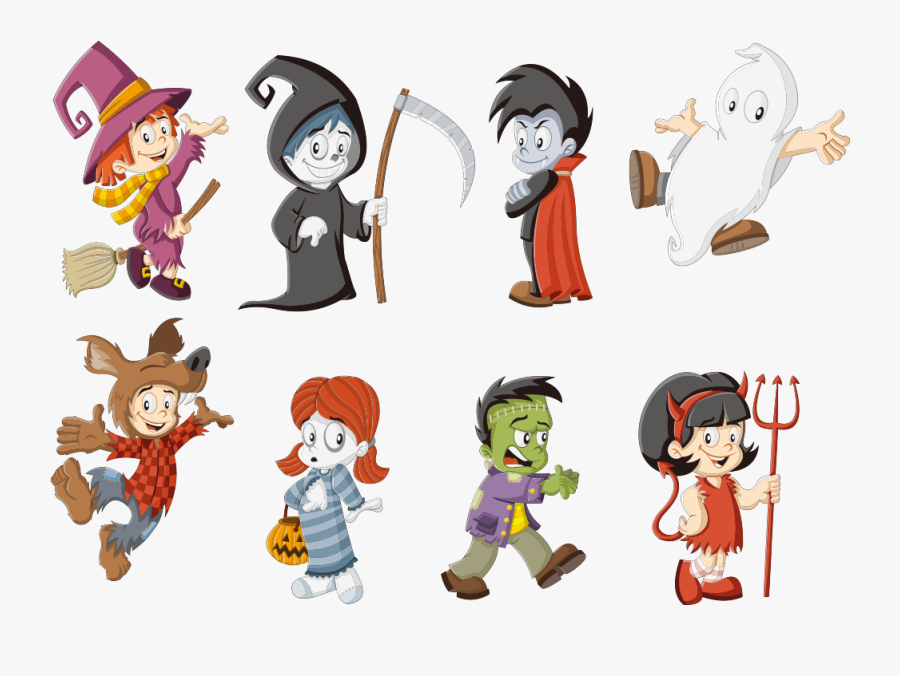 Clip Art Costume Stock Photography Clip - Classic Halloween Costumes Cartoon, Transparent Clipart