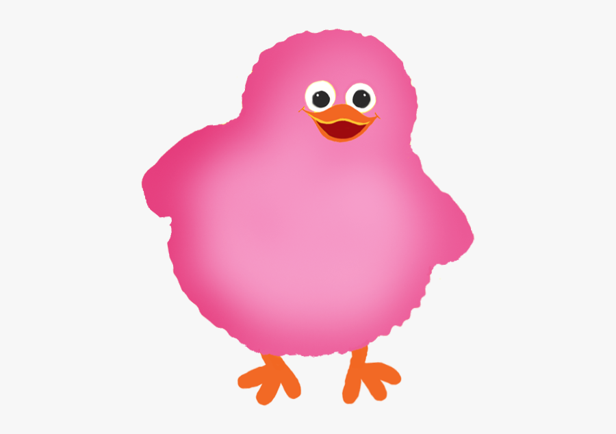 Pink Easter Chick - Colorful Chicks Easter Clipart, Transparent Clipart