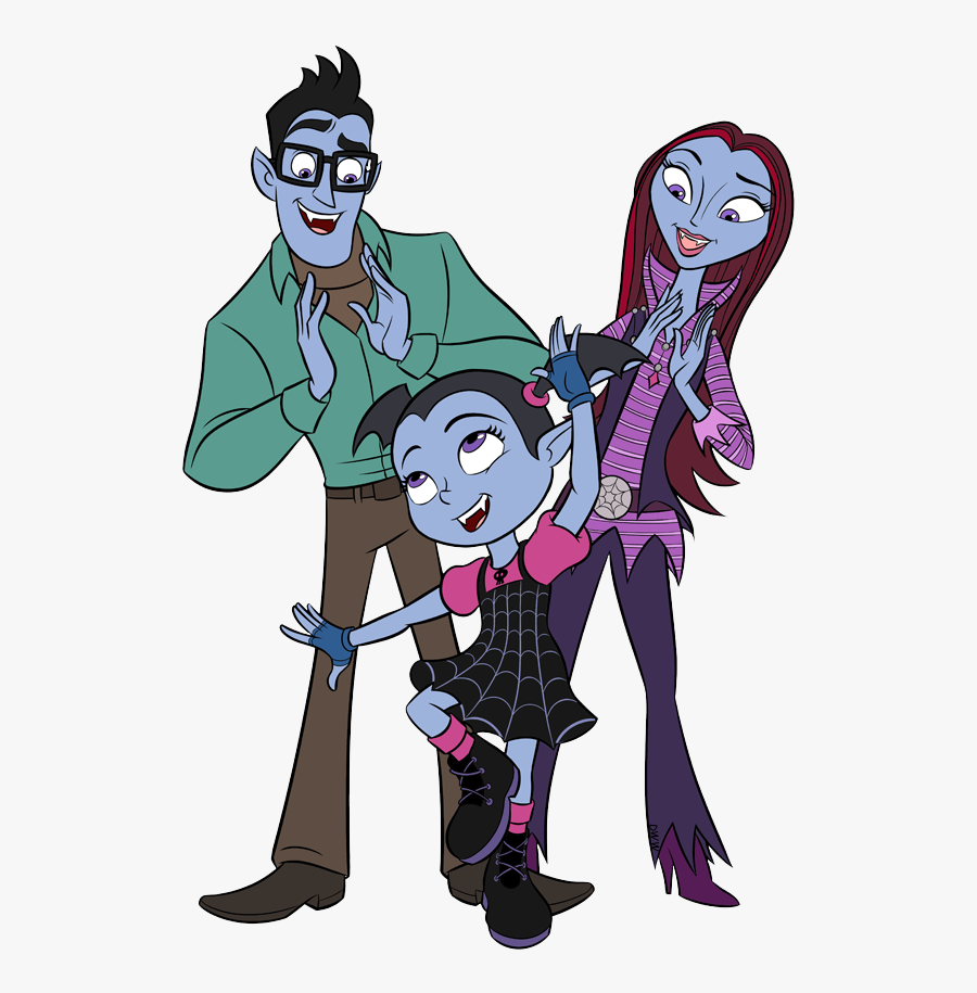 Vampirina's Parents, Transparent Clipart