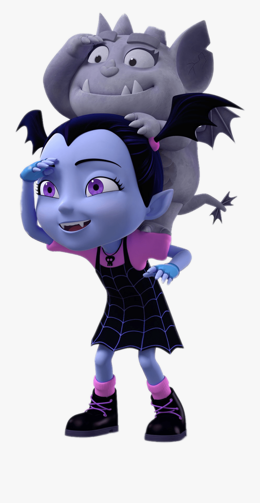 Vampirina And Gregoria On The Lookout - Vampirina Gregoria, Transparent Clipart