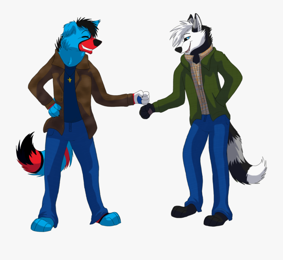 Bro Fist Pound Hand Shake Type Thing By Bosleyboz - Pound Hand, Transparent Clipart