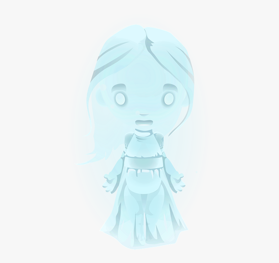 Horror Clipart Cute Halloween Ghost - Portable Network Graphics, Transparent Clipart