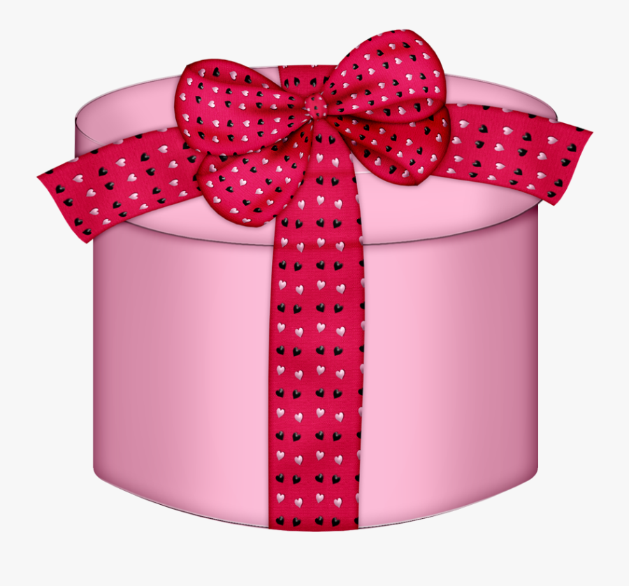 Caja De Regalo Redondo Png, Transparent Clipart