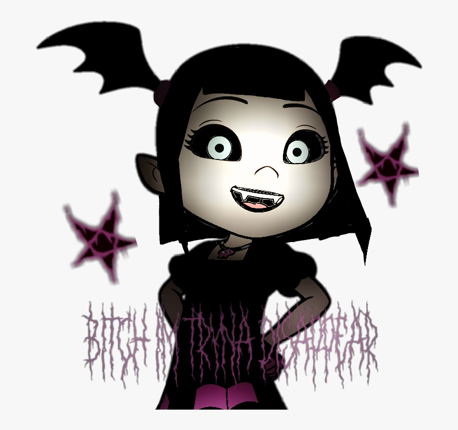 #mine #vampirina #kawaii #pentagram #vampire #lyrics - Rhode Island Is Known, Transparent Clipart