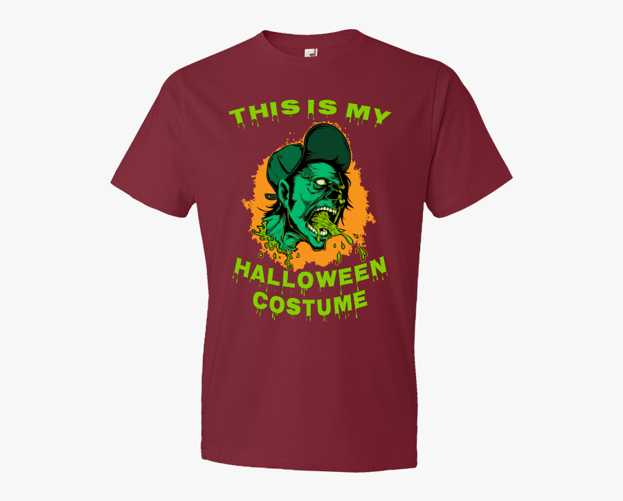 This Is My Halloween Costume T-shirt Clip Art - Shirt, Transparent Clipart